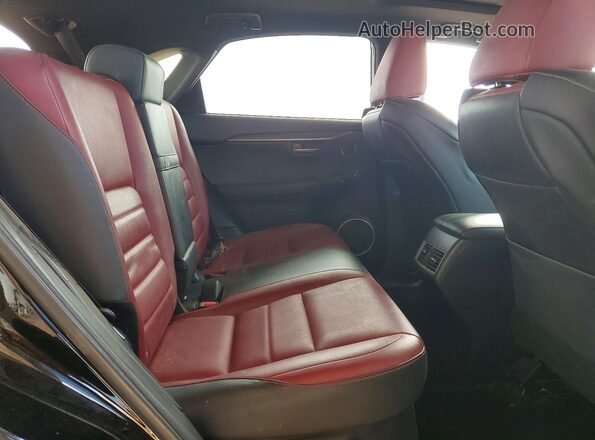 JTJYARBZXH2078153 2017 LEXUS NX Black Widok tylnych siedzeń