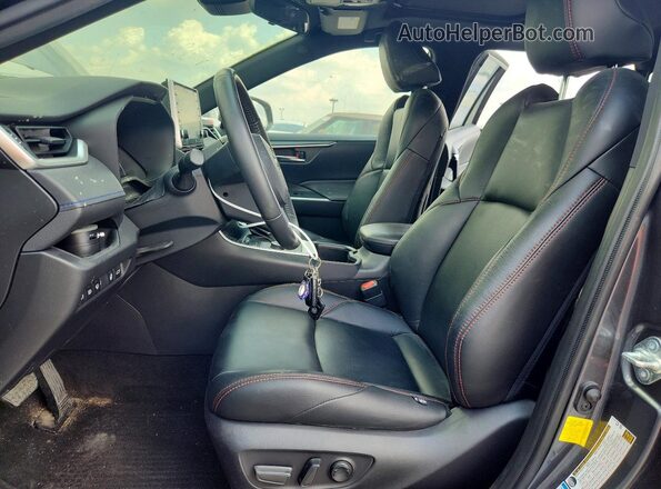 JTM16RFV0ND069409 2022 TOYOTA RAV4 Gray Vista interior delantera