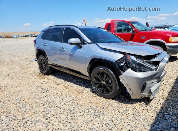 JTM16RFV2ND057892 2022 TOYOTA RAV4 Серебряный Передняя правая четверть