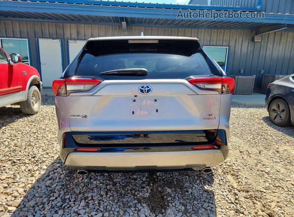 JTM16RFV2ND057892 2022 TOYOTA RAV4 Серебряный Вид сзади