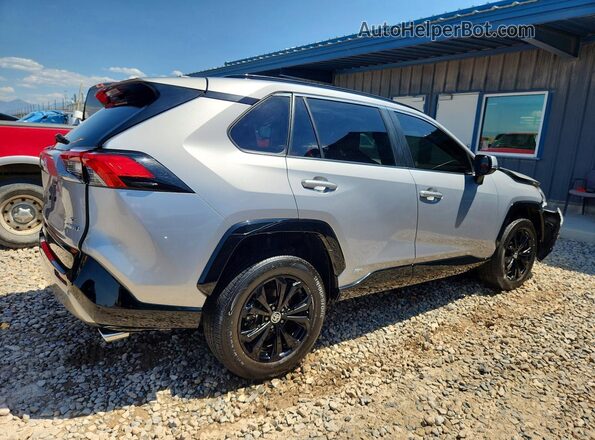 JTM16RFV2ND057892 2022 TOYOTA RAV4 Серебряный Задняя правая четверть