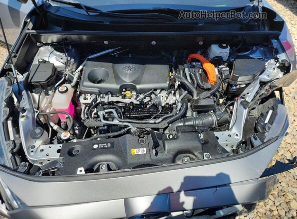 JTM16RFV2ND057892 2022 TOYOTA RAV4 Серебряный Вид подкапотного пространства
