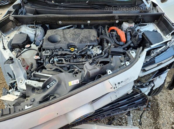JTM16RFV2PD088238 2023 TOYOTA RAV4 White ძრავის განყოფილების ხედი