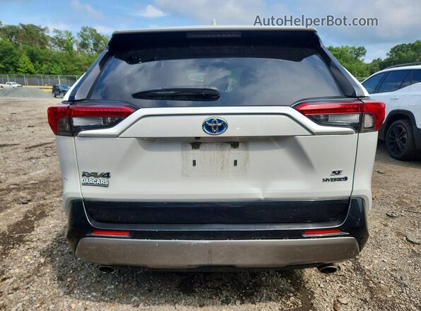 JTM16RFV2PD088238 2023 TOYOTA RAV4 White უკანა ხედი