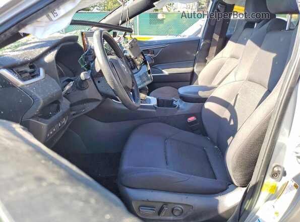 JTM16RFV4ND525220 2022 TOYOTA RAV4 Silver წინა სალონის ხედი