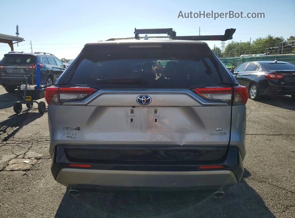 JTM16RFV4ND525220 2022 TOYOTA RAV4 Silver უკანა ხედი