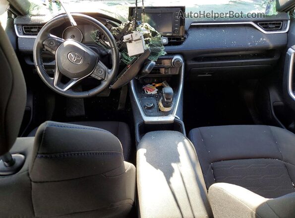 JTM16RFV4ND525220 2022 TOYOTA RAV4 Silver წინა პანელის ხედი