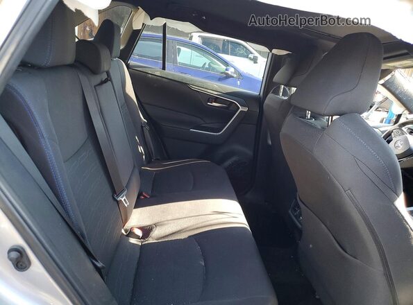JTM16RFV4ND525220 2022 TOYOTA RAV4 Silver უკანა სავარძლების ხედი