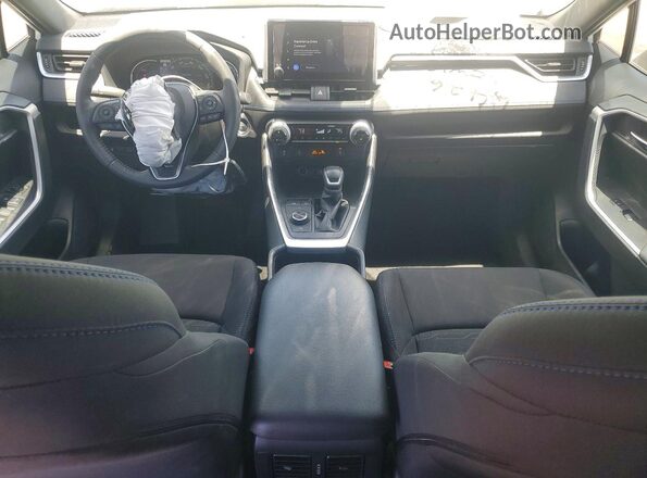 JTM16RFV5RJ054170 2024 TOYOTA RAV4 White Вид панелі приладів