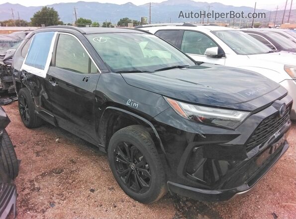 JTM16RFV6ND064070 2022 TOYOTA RAV4 Black Front right
