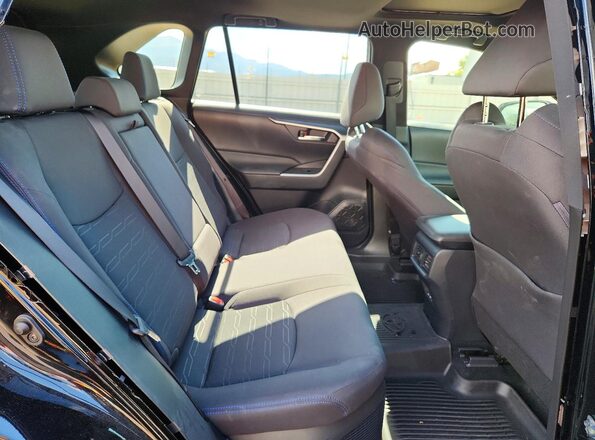 JTM16RFV6ND064070 2022 TOYOTA RAV4 Black Rear interior view