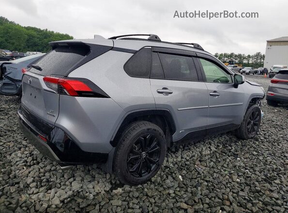 JTM16RFV8ND525124 2022 TOYOTA RAV4 Silver Tył prawy