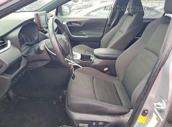 JTM16RFV8ND525124 2022 TOYOTA RAV4 Silver Widok wnętrza z przodu