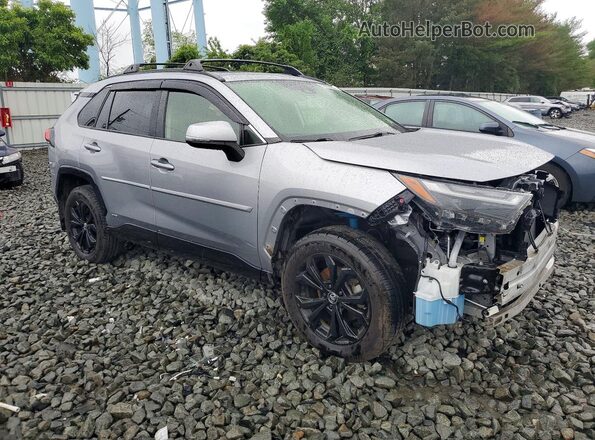 JTM16RFV8ND525124 2022 TOYOTA RAV4 Silver Przód prawy