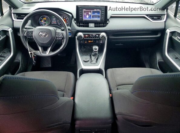 JTM16RFV8ND525124 2022 TOYOTA RAV4 Silver Widok deski rozdzielczej