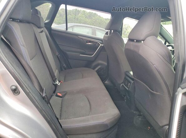 JTM16RFV8ND525124 2022 TOYOTA RAV4 Silver Widok wnętrza z tyłu