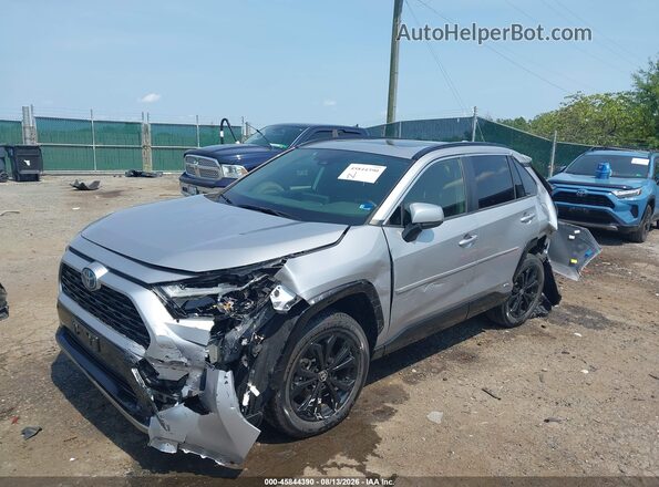JTM16RFV9ND062006 2022 TOYOTA RAV4 HYBRID Gray წინა მარცხენა ხედი სამი მეოთხედიდან