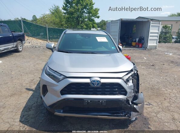 JTM16RFV9ND062006 2022 TOYOTA RAV4 HYBRID Gray უკანა სალონის ხედი