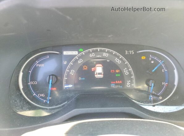 JTM16RFVXPD079996 2023 TOYOTA RAV4 Серый Вид щитка приборов