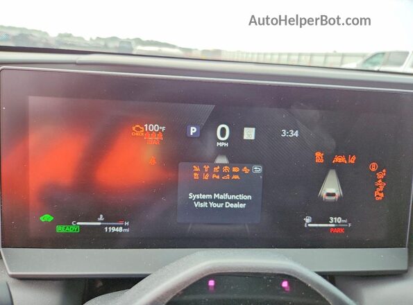 JTM6CRAV3TD000345 2026 TOYOTA RAV4 Gray Instrument cluster view