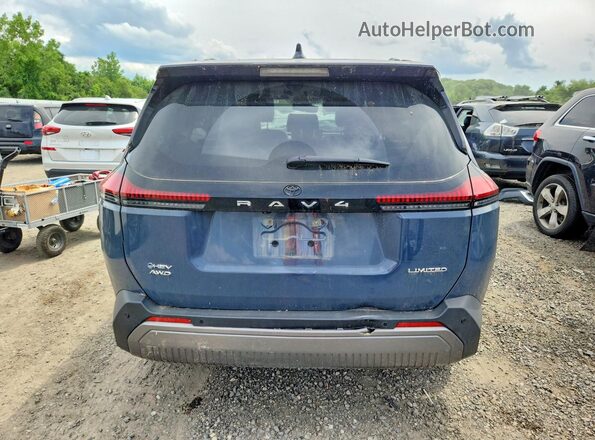 JTM6CRAV6TD302535 2026 TOYOTA RAV4 Blue Widok z tyłu