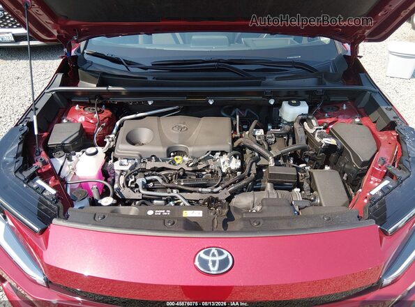 JTM6CRAV7TD300339 2026 TOYOTA RAV4 Red Widok z tyłu
