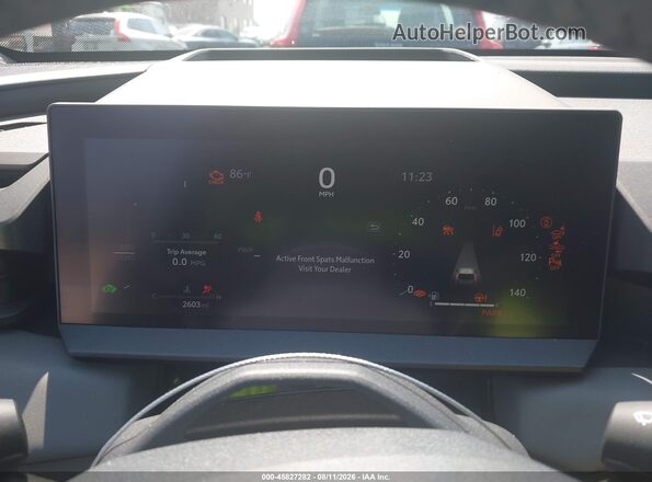 JTM6CRAVXTD304594 2026 TOYOTA RAV4 Dark Blue Հետևի նստատեղերի տեսք