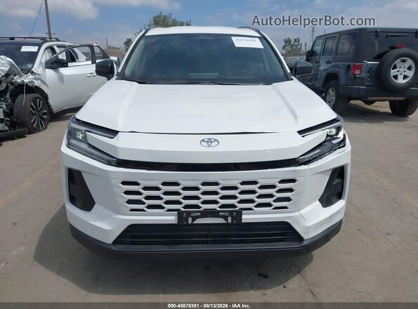 JTM6DRBV9TD303044 2026 TOYOTA RAV4 White Սարքավորումների վահանակի տեսք