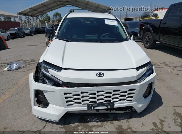 JTM6DRBVXTD320631 2026 TOYOTA RAV4 White Widok zestawu wskaźników