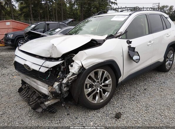 JTMA1RFV1MD082960 2021 TOYOTA RAV4 White Вид спереду