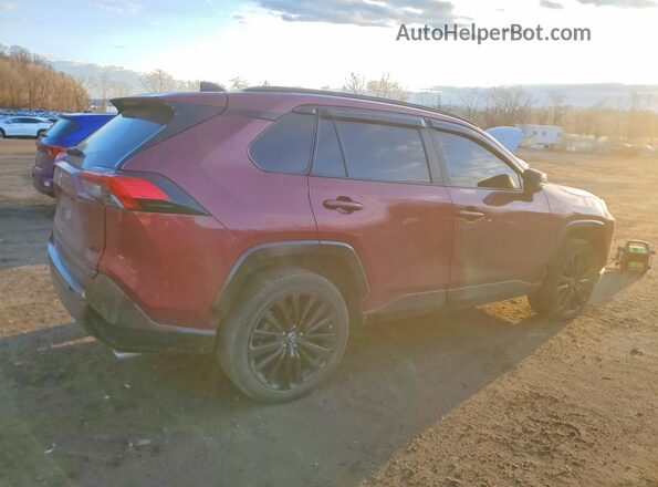 JTMA1RFV2ND085156 2022 TOYOTA RAV4 Red უკანა მარჯვენა
