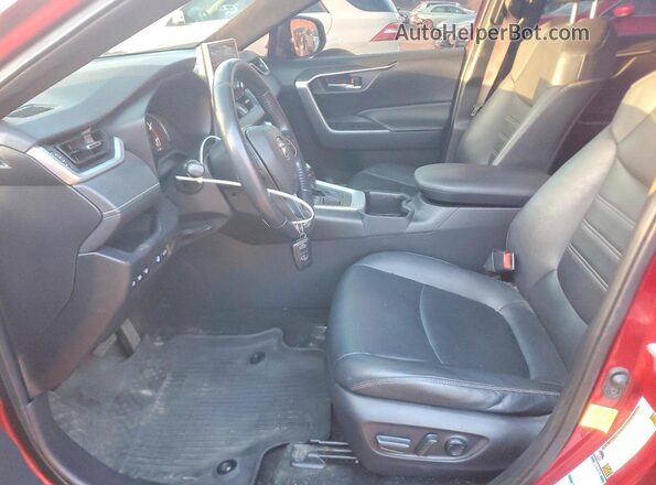 JTMA1RFV2ND085156 2022 TOYOTA RAV4 Red წინა სალონის ხედი