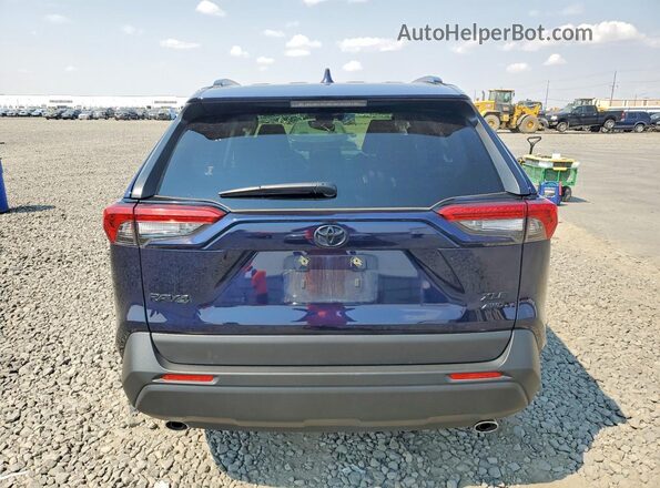 JTMA1RFV4MD078448 2021 TOYOTA RAV4 Blue უკანა ხედი