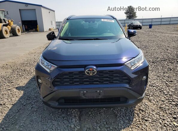 JTMA1RFV4MD078448 2021 TOYOTA RAV4 Blue წინა ხედი