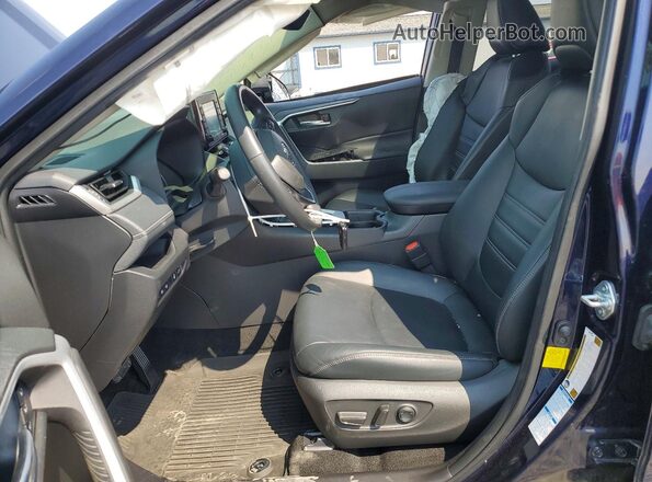 JTMA1RFV4MD078448 2021 TOYOTA RAV4 Blue წინა სალონის ხედი