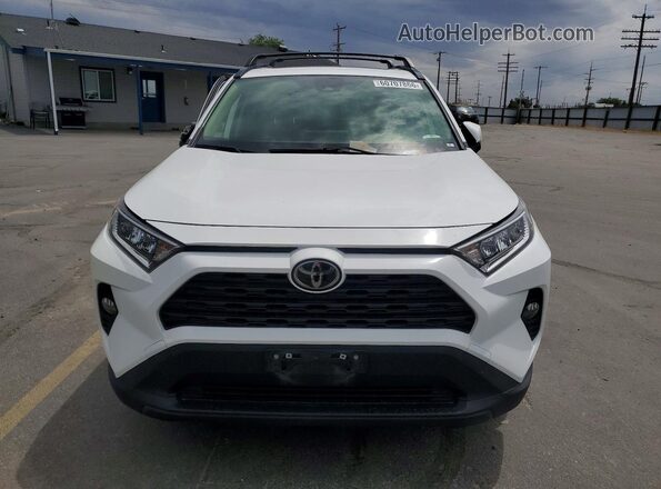 JTMA1RFV6KJ025197 2019 TOYOTA RAV4 White წინა ხედი