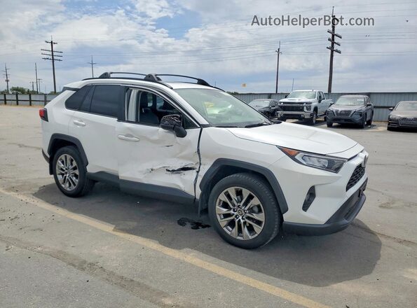 JTMA1RFV6KJ025197 2019 TOYOTA RAV4 White წინა მარჯვენა