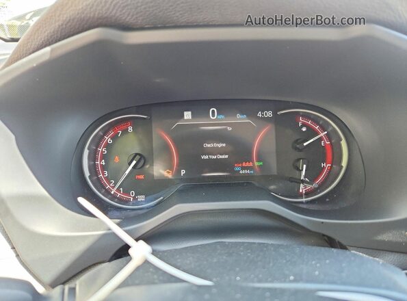 JTMA1RFV6SJ046261 2025 TOYOTA RAV4 Silver Instrument cluster view