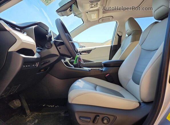 JTMA1RFV6SJ046261 2025 TOYOTA RAV4 Silver Front interior view