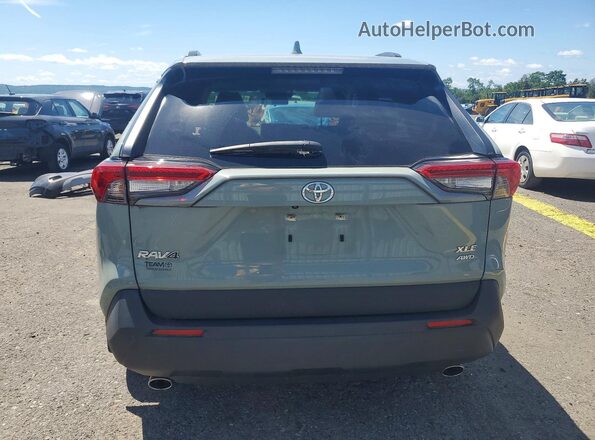 JTMA1RFV7KD517235 2019 TOYOTA RAV4 Gray Rear view