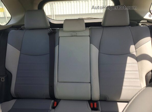 JTMA1RFV7KD517235 2019 TOYOTA RAV4 Gray Rear seats view