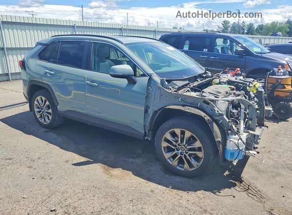 JTMA1RFV7KD517235 2019 TOYOTA RAV4 Gray Front right