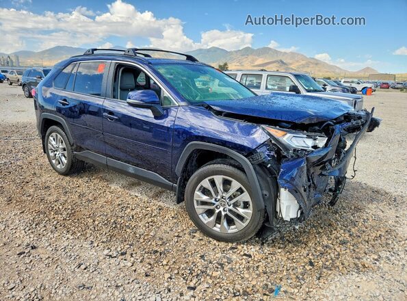 JTMA1RFV9MD073293 2021 TOYOTA RAV4 Blue Przód prawy