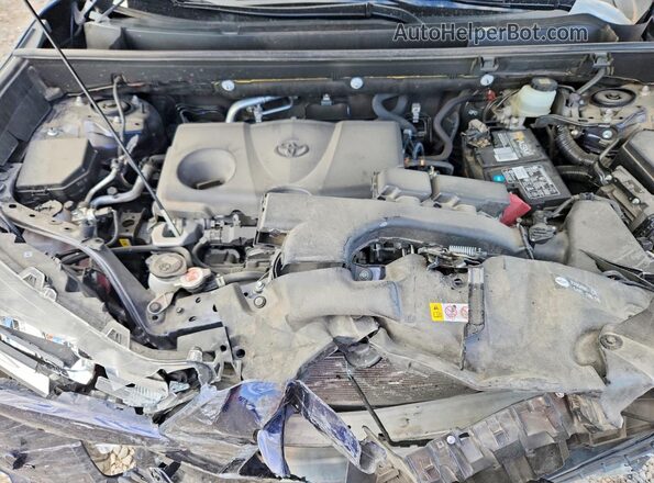JTMA1RFV9MD073293 2021 TOYOTA RAV4 Blue Widok wnętrza z tyłu