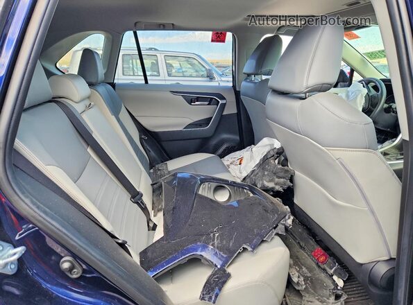 JTMA1RFV9MD073293 2021 TOYOTA RAV4 Blue Widok tylnych siedzeń