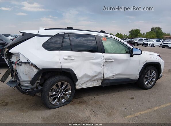 JTMA1RFVXLD057909 2020 TOYOTA RAV4 White უკანა სალონის ხედი