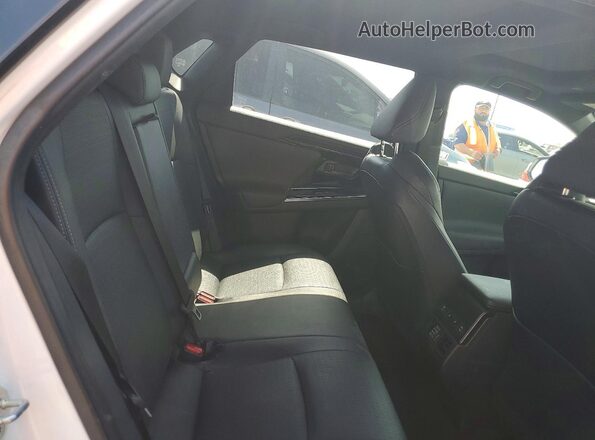 JTMAAAAA3PA016535 2023 TOYOTA BZ4X White Widok wnętrza z tyłu