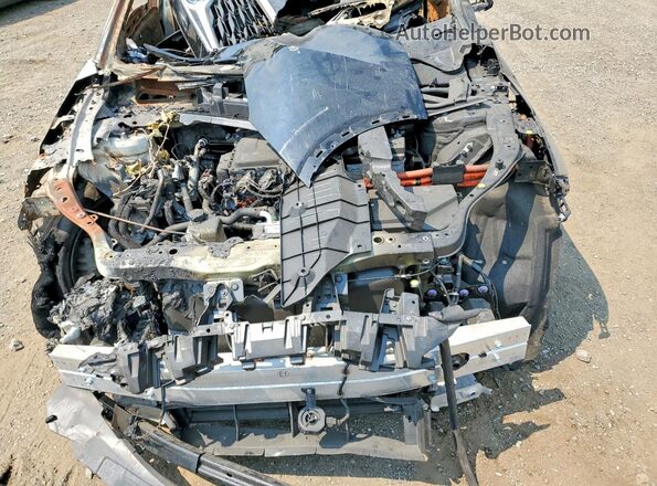 JTMAAAAA4RA034495 2024 TOYOTA BZ4X Black Vista del compartimento del motor
