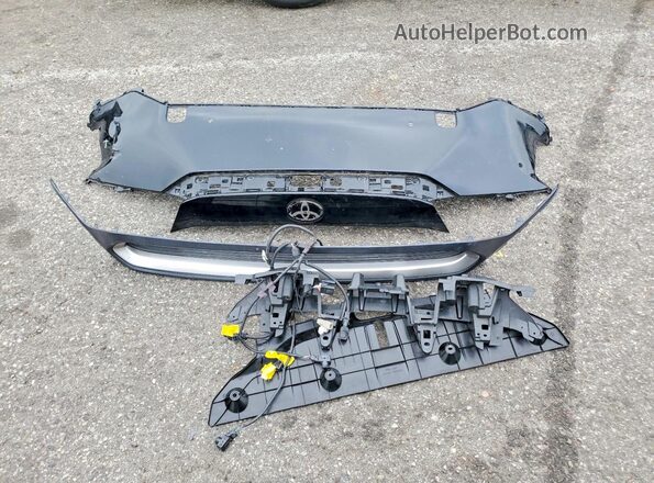 JTMAAAAA5PA017931 2023 TOYOTA BZ4X Черный Вид наклейки с VIN-кодом