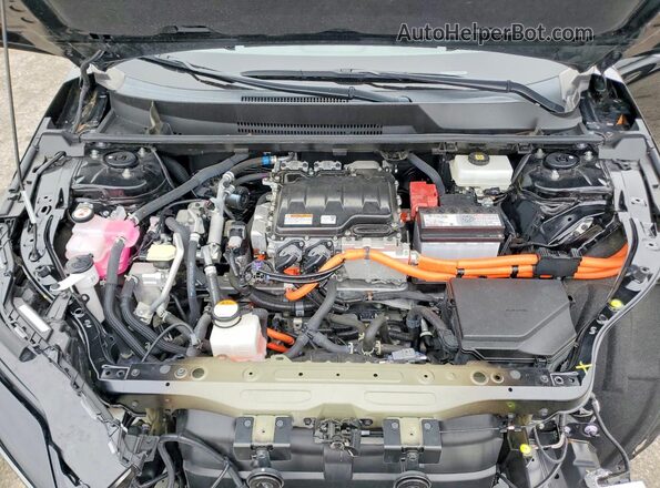 JTMAAAAA5PA017931 2023 TOYOTA BZ4X Черный Вид подкапотного пространства